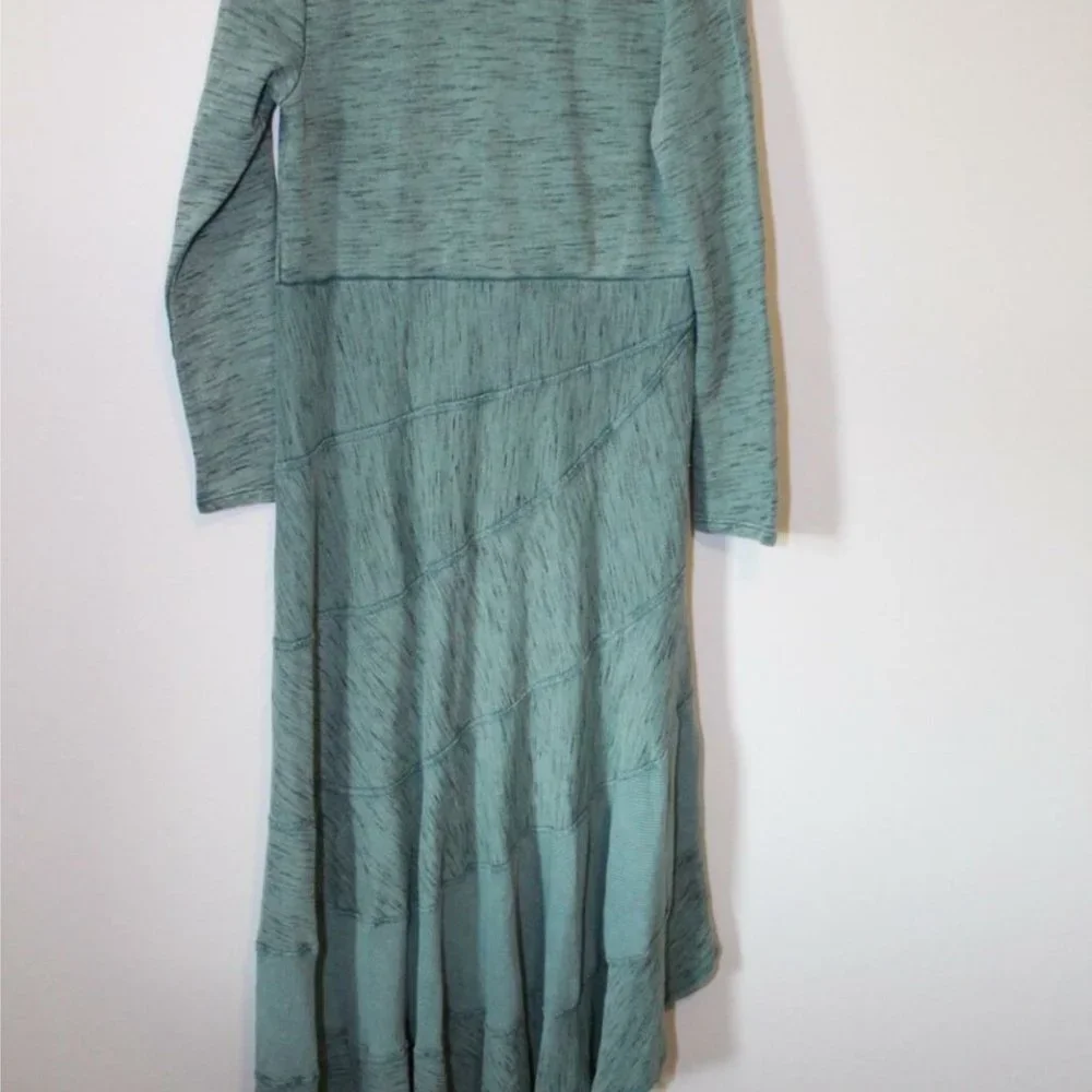 Soft Surroundings Thermal Duster Long Cardigan Green Size PS Petite S H12771 - Picture 8 of 16